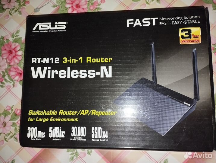 Роутер Asus RT-N12