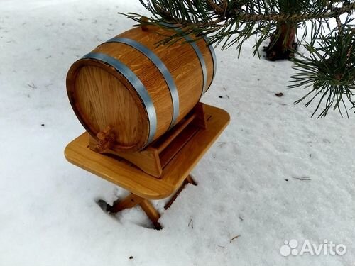 Бочка дубовая