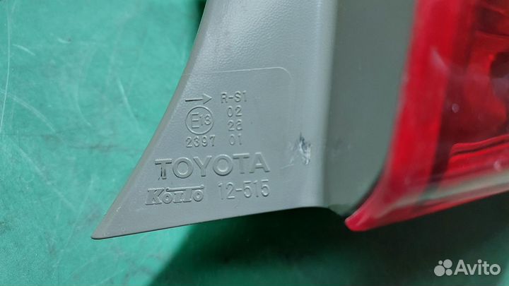 Б/У Б/У Фонарь задний R Corolla E150 toyota Non
