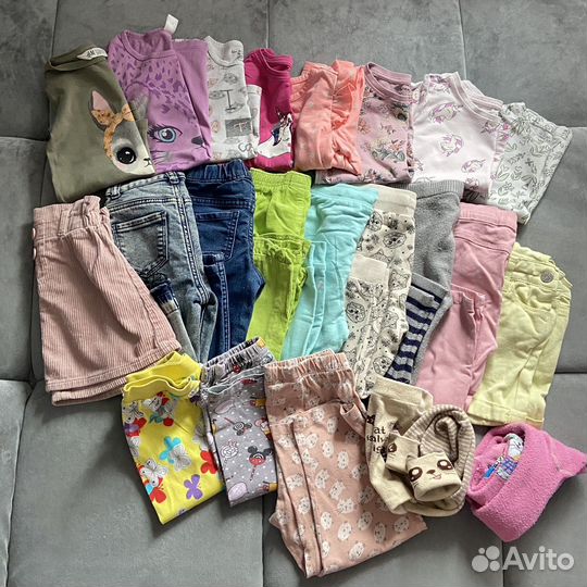 Детские вещи пакетом для девочки 92 98