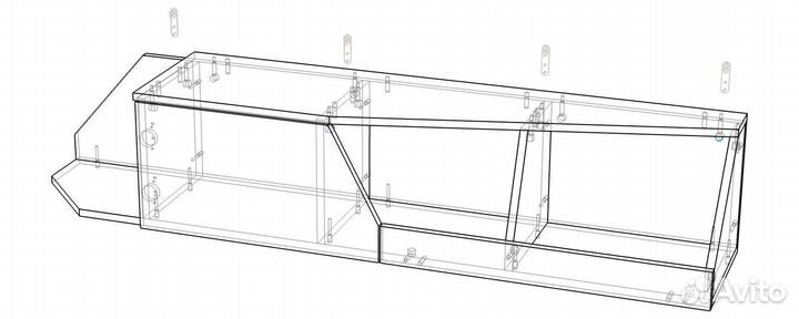 Полка подвесная