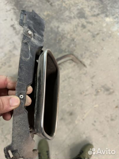 Задний диффузор насадки глушителя AMG W212