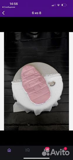 Комбинезон с конвертом зима р.74-80