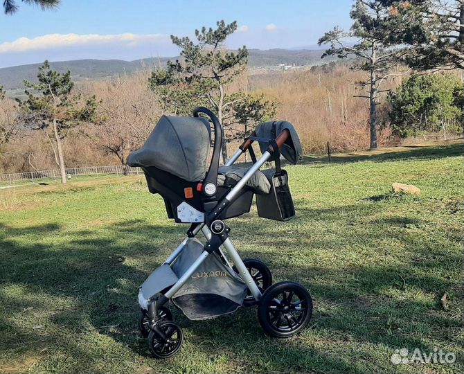 Коляска трансформер 3в1- Y9 (Оливковый)