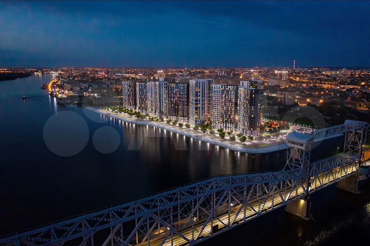 3-к. квартира, 71,6 м², 11/24 эт.