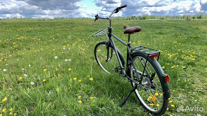 Велосипед городской круизер Elops Btwin 520, 28