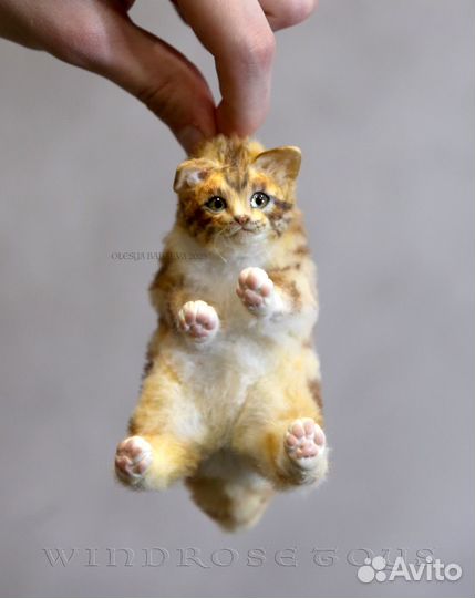 Котенок ручная работа