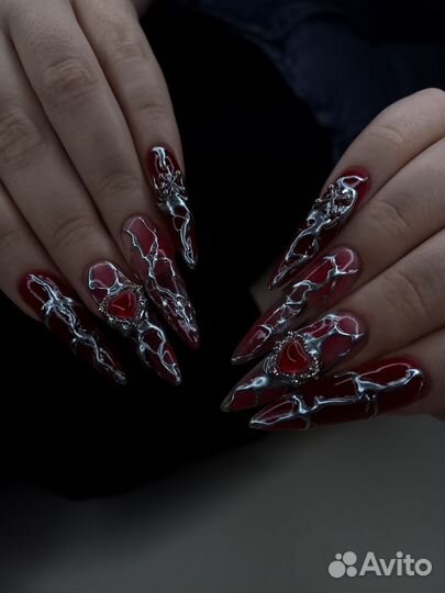 Маникюр Наращивание Покрытие