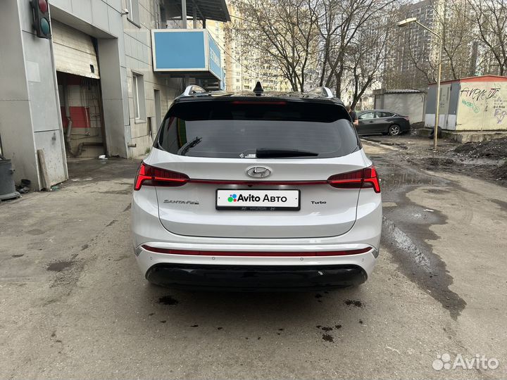 Hyundai Santa Fe 2.5 AT, 2021, 26 000 км