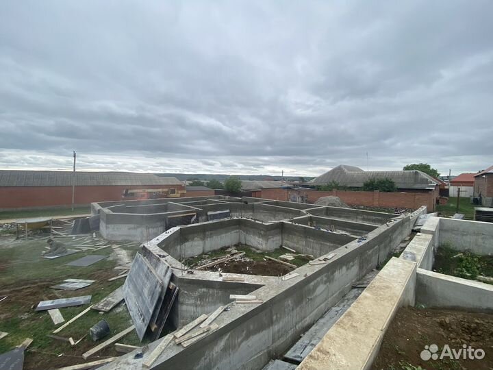 Заливаем фундамент