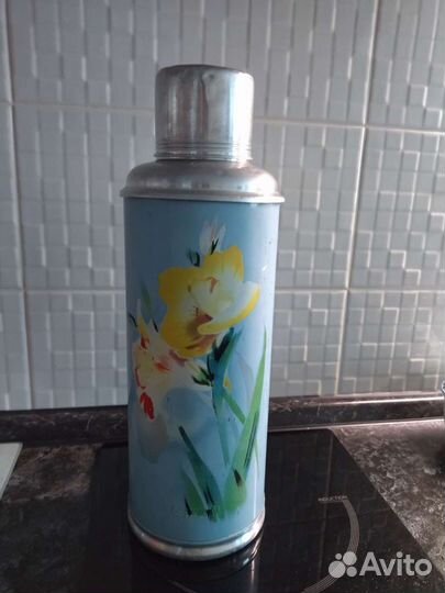 Термос стеклянный