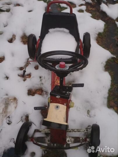 Детская педальная машина СССР