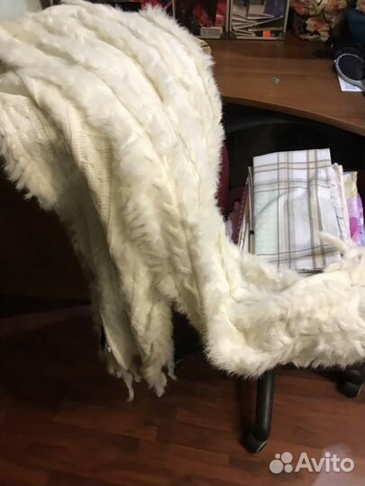 Шарф с мехом