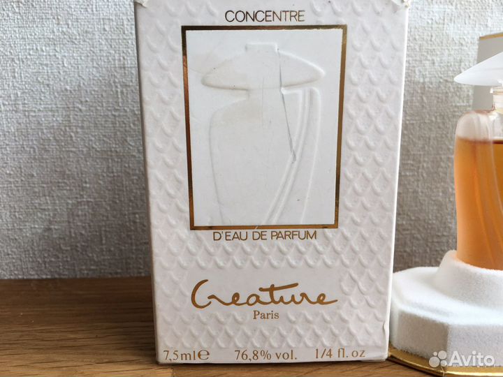 Creature Gilles Cantuel духи Винтаж 7,5мл