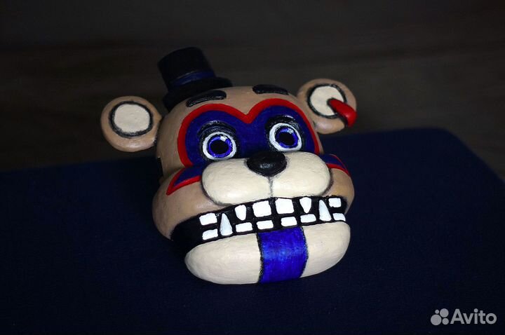 Маска Фредди Глэмрок fnaf Фнаф Пять Ночей у Фредди