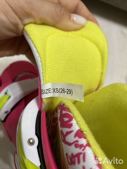 Роликовые коньки детские 26-29