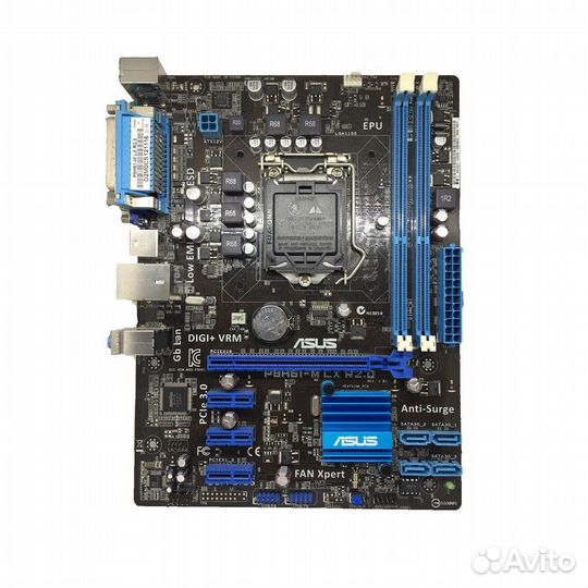 Мат. плата asus P8H61-M LX R2.0, LGA1155, microatx