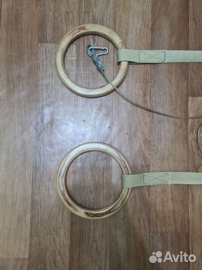 Гимнастические кольца с тросом