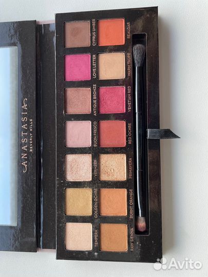 Палетка теней anastasia beverly hills