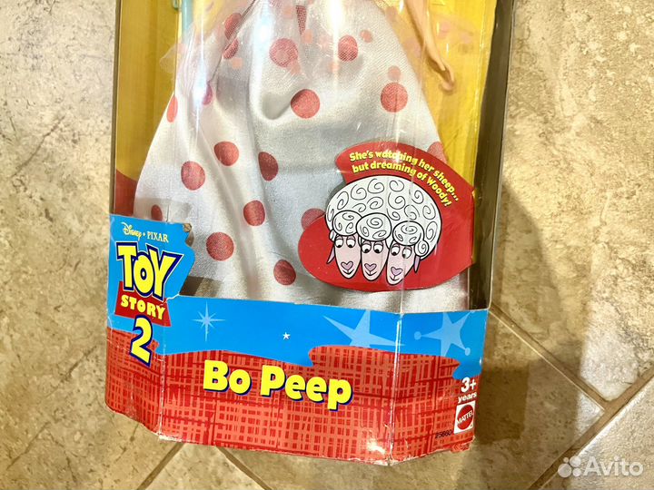 Новая Bo Peep 1999 Disney Toy Story Оригинал