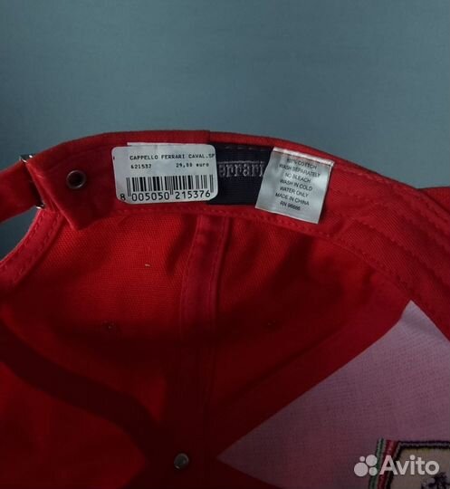 Кепка бейсболка Ferrari f1 оригинал