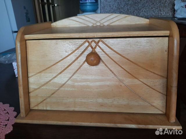 Хлебница деревянная