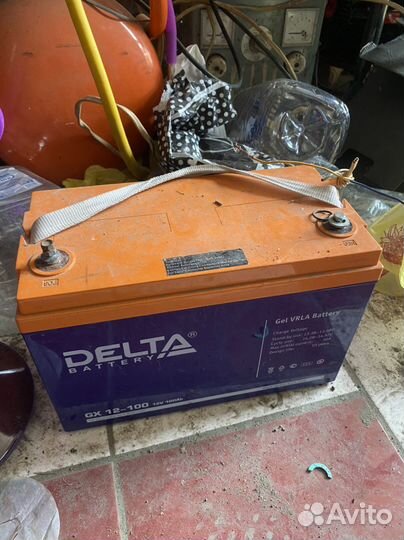 Продам аккумулятор delta