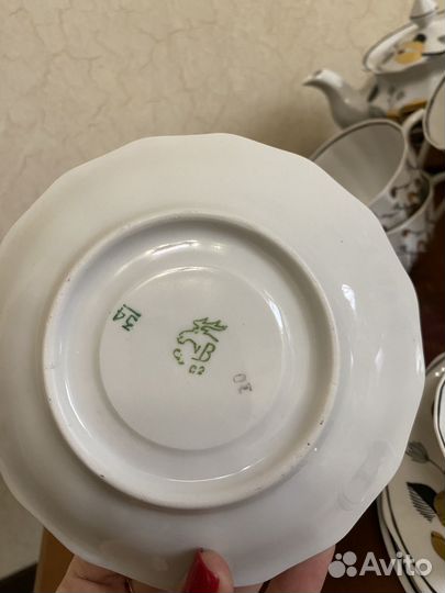 Сервиз СССР Вербилки