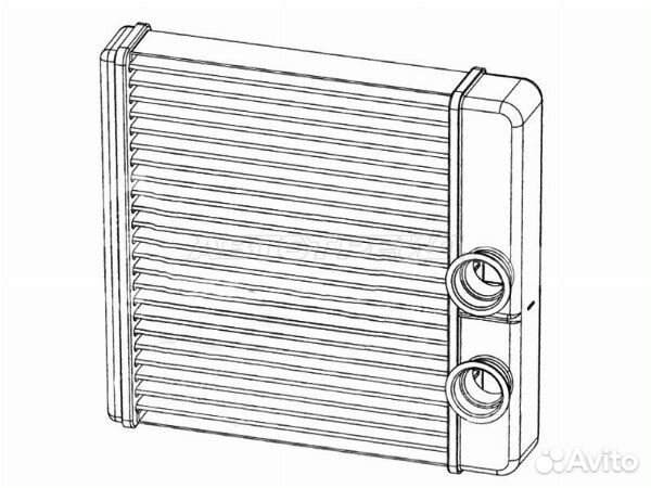 Радиатор отопителя салона LADA granta 11