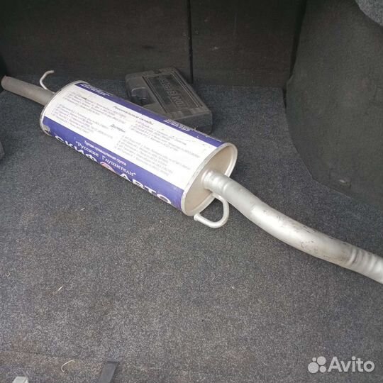 Глушитель на ваз 2112