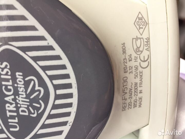 Утюг tefal Франция новый