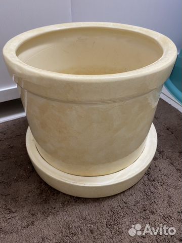 Горшок для цветов (керамический)