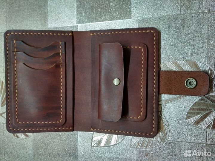 Портмоне для автодокументов с отделом для купюр