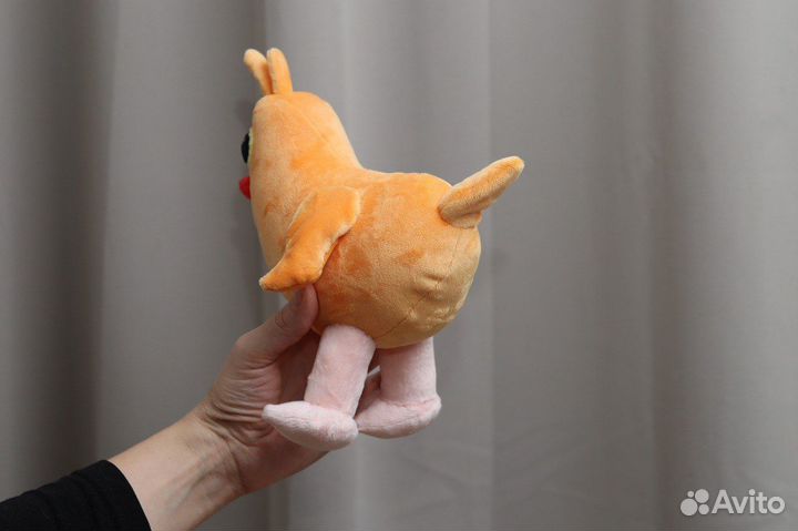 Мягкая игрушка птичка