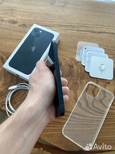 Телефон iPhone 13 128gb midnight ростест