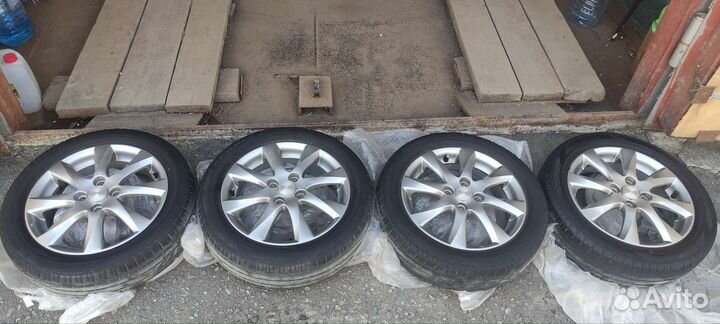 Литые диски R15, 4 100,Оригинал Япония