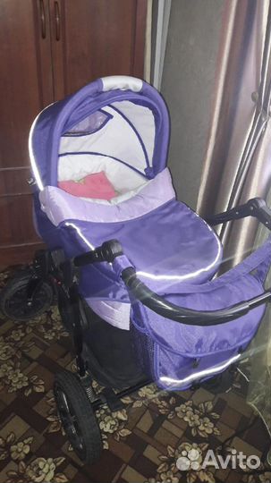 Коляска 2 в 1 в максимальной комплектации