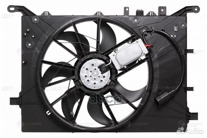 Крыльчатка с эл.мотором volvo S60 (00) /S80 (98)