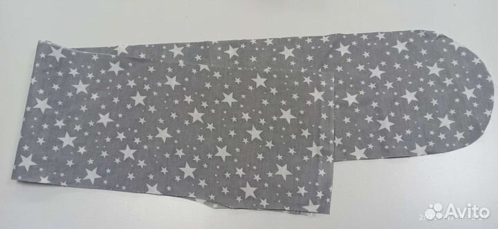 Ткань для рукоделия плюш Минки Дот, сатин19х110см