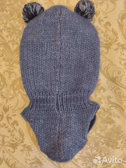 Шапка шлем зимний