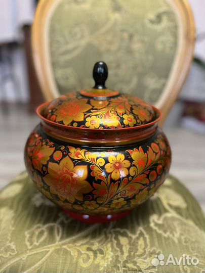 Посуда хохлома СССР