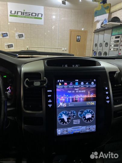 Магнитола Land Cruser Prado 150 тесла 2012