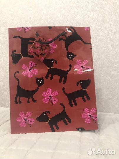 Пакет подарочный ламинированный