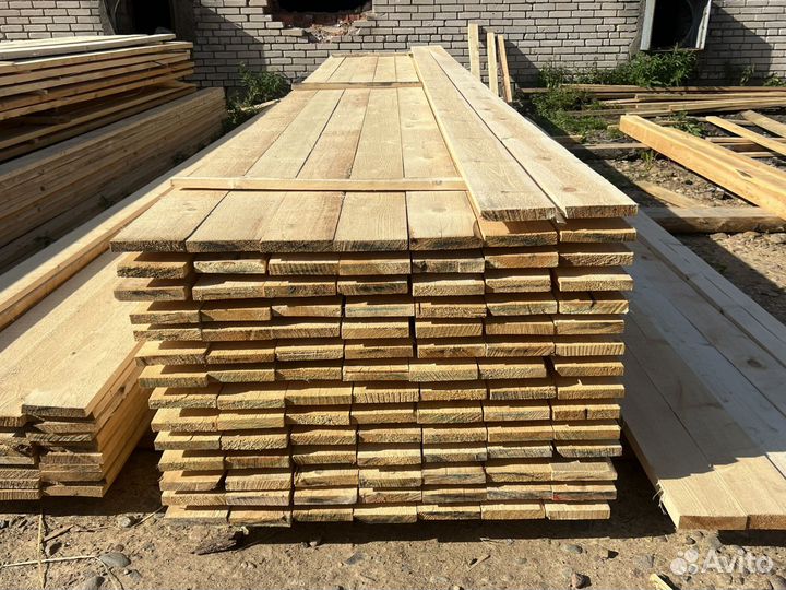 Доска обрезная 1 сорт 25х150х600