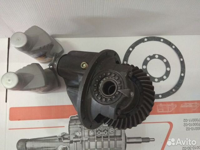 Редуктор Заднего моста а/м Газель(Тяговый, Мостат)