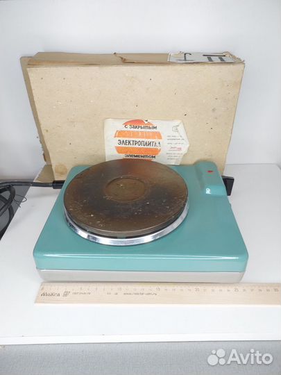 Электроплитка СССР 1989г рабочая