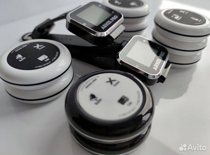 Кнопка вызова персонала, официанта, часы-пейджер