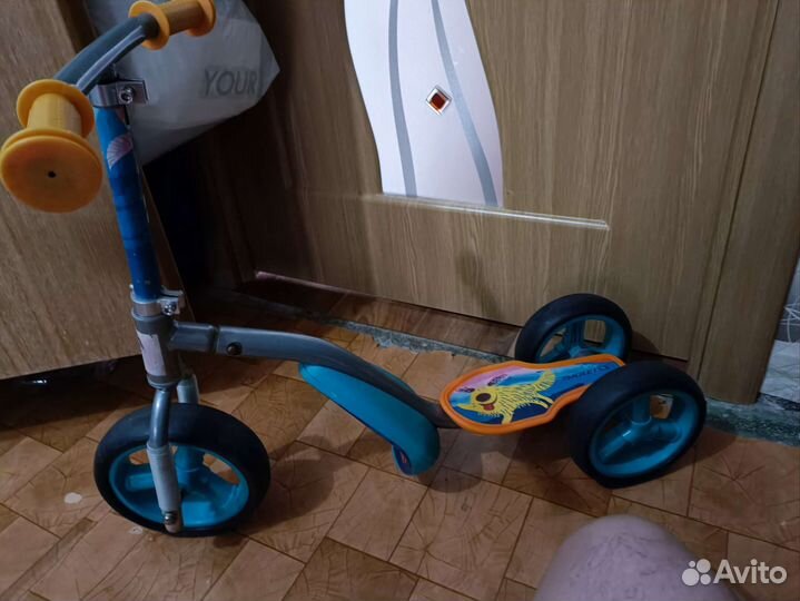 Самокат, беговел 2 в 1