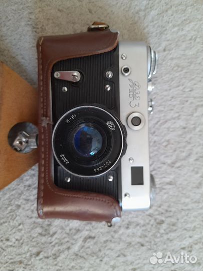 Пленочный фотоаппарат фед3 и смена