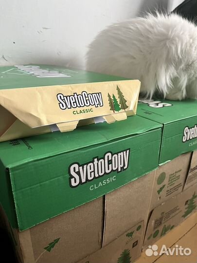 Бумага для принтера SvetoCopy A4 80г/кв.м 500 л
